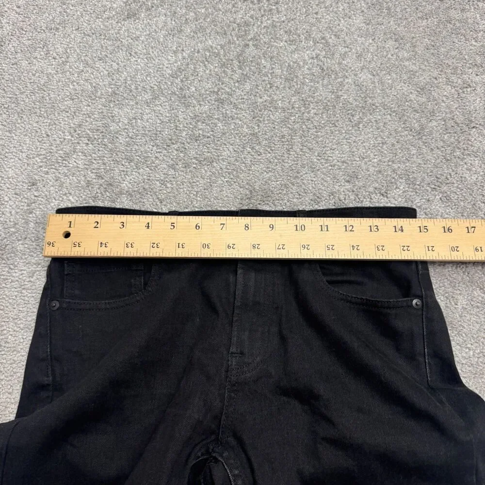 Everlane The High Rise Straight Leg Denim Jeans Mens 28 Regular Black Dark Wash